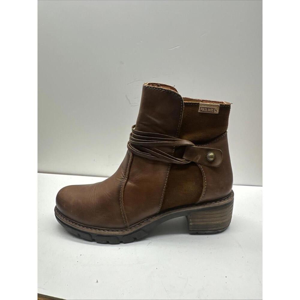 Pikolinos Women's  San Sebastian Leather Ankle Boots EU 36  US 5.5-6  Brown - Picture 3 of 11